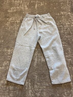 Hollister Feel Good Super Baggy Light Gray Men's Sweatpants Joggers Size Small